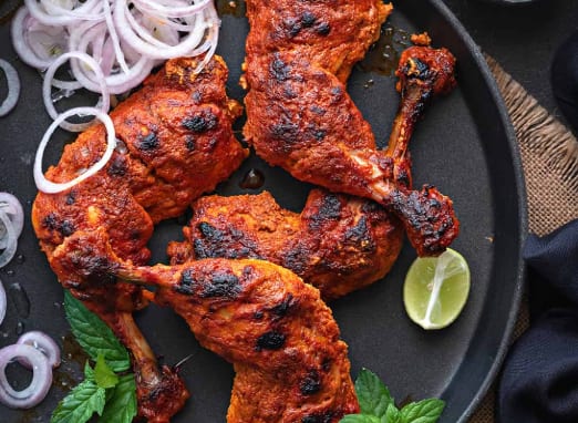 Tandoori Chicken (4 Pcs).