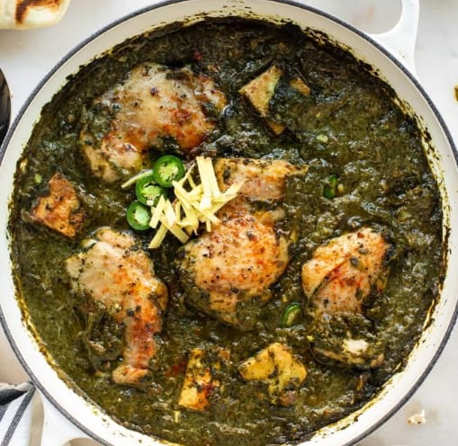 Chicken Saag.