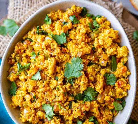 Paneer Bhurji.