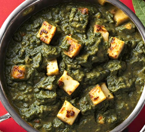 Saag Paneer.