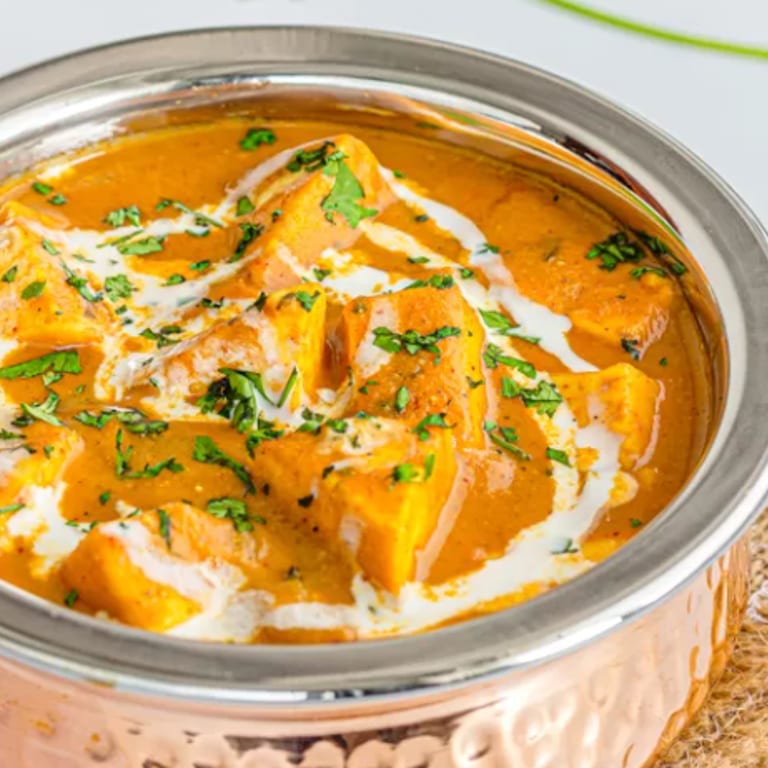 Delicious Shahi Paneer and Indian Cuisine