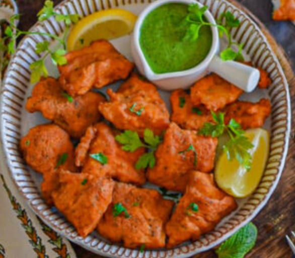 Fish Pakora.