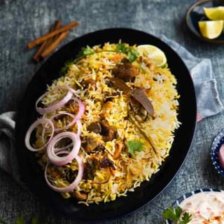 Goat Dum Biryani